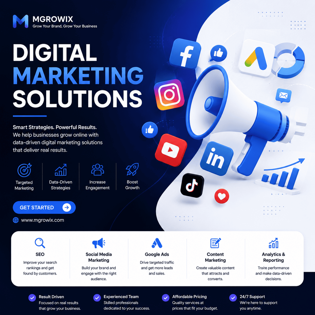 Digital Marketing Solutions by MGrowix