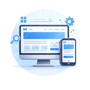 website & landing Page by mgrowix